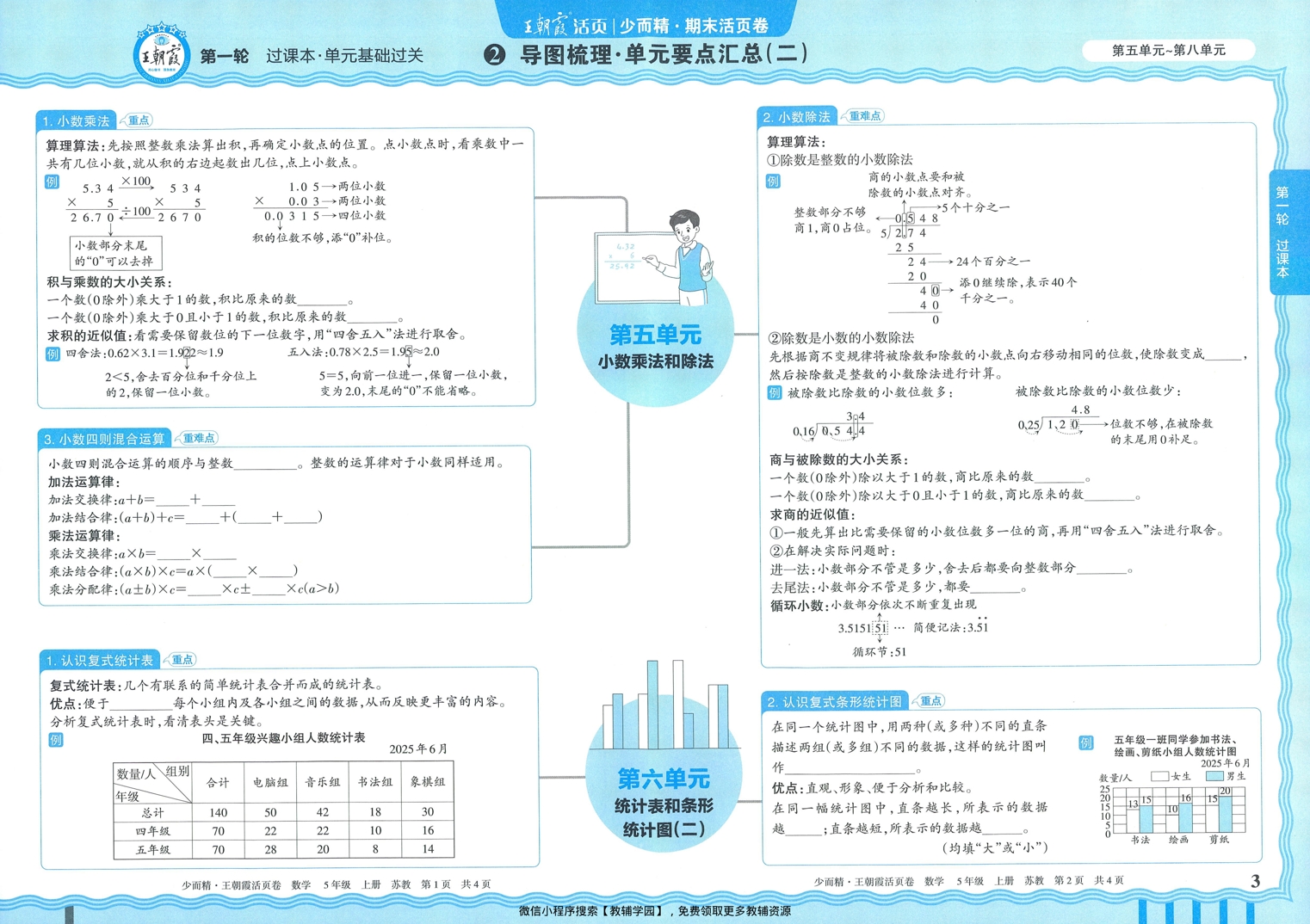 图片[3]-五年级上册（数学）王朝霞期末活页卷【电子版 可打印 含答案】（苏教版）2025秋